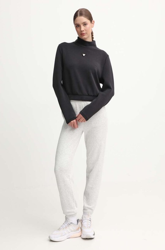 Guess bluza OLYMPE V4YQ05.KCAY2 negru AW24