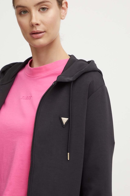 Odzież Guess bluza OLYMPE V4YQ06.KCAY2 czarny