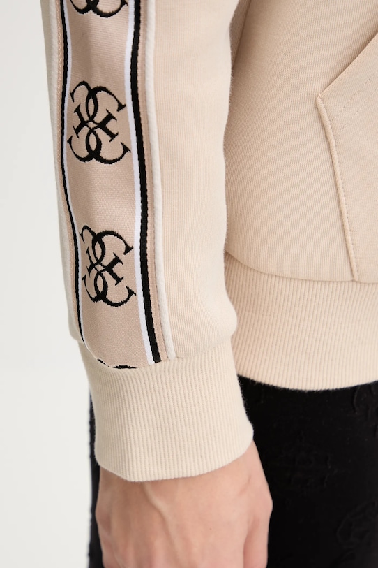 Guess bluza CARLA V4YQ11.KB3P2 beżowy