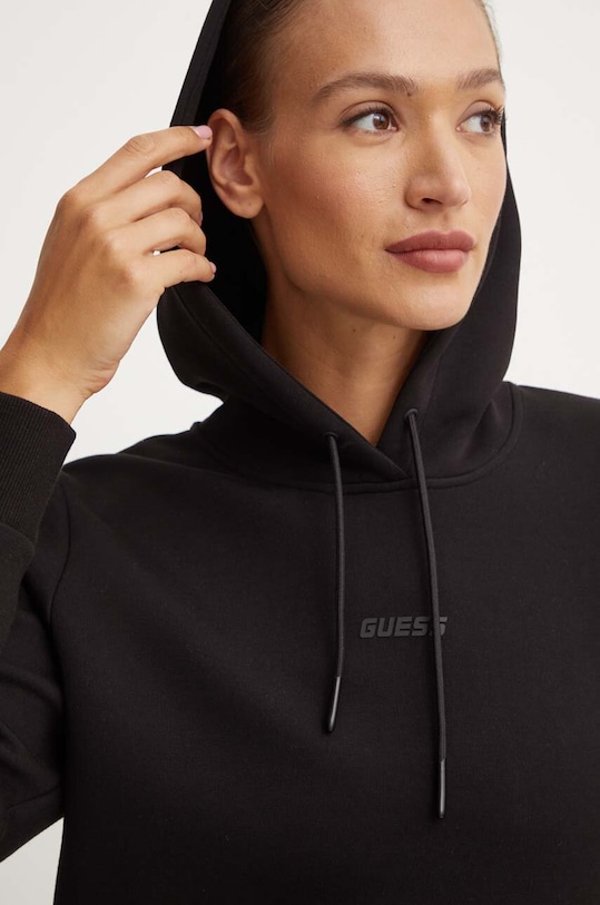 Guess bluza CARLA negru V4YQ11.KB3P2
