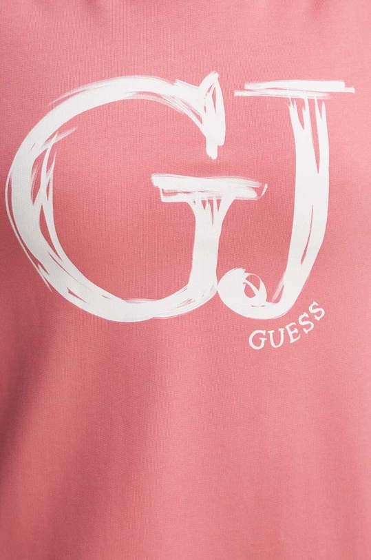 Guess bluza bawełniana SARA V4YQ00.K68I4 różowy