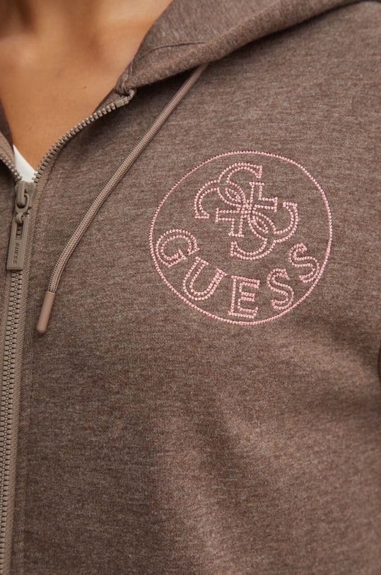 Guess bluza NOÉMIE V4YQ04.KC3D2 brązowy