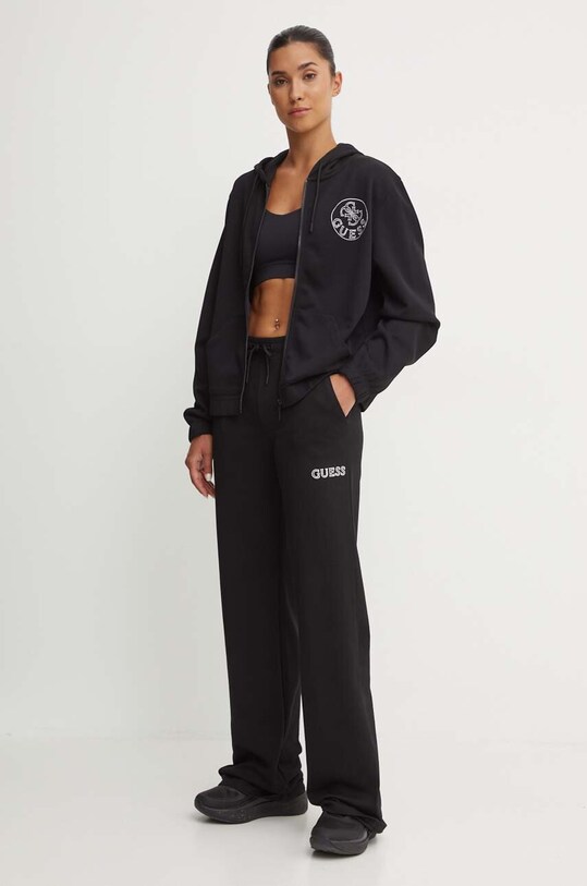 Dukserica Guess NOÉMIE V4YQ04.KC3D2 crna AW24
