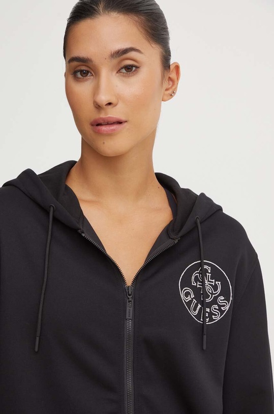 Guess bluza NOÉMIE czarny V4YQ04.KC3D2