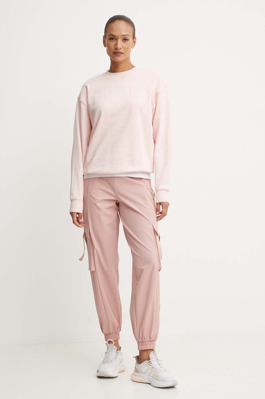 Oblečení Bavlněná mikina Guess RGINE V4YQ09.KC6W1 růžová