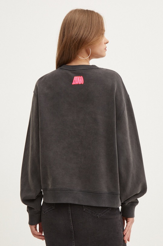 Abbigliamento HUGO felpa in cotone 50521071 grigio