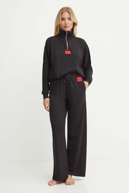 Кофта HUGO 50508701 чёрный AW24