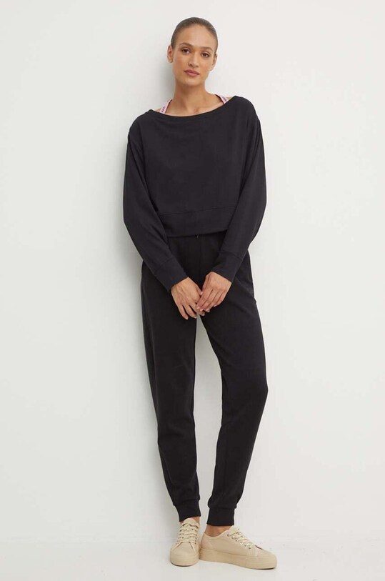 HUGO bluza 50518157 negru AW24