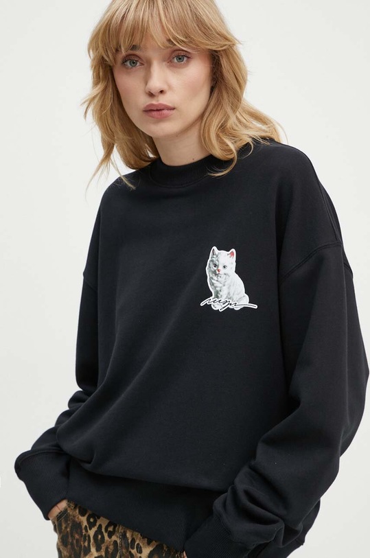 MSGM hanorac de bumbac print negru 3741MDM140.247799