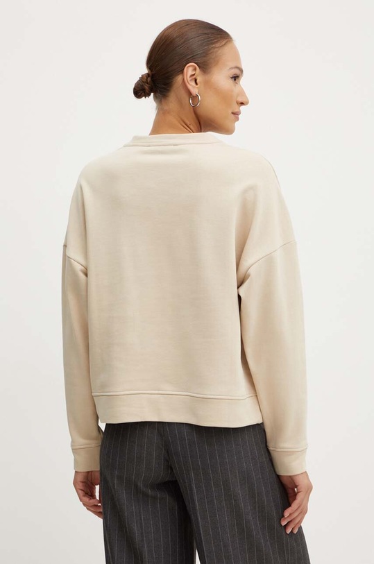 Odzież Weekend Max Mara bluza bawełniana 2425926011600 beżowy