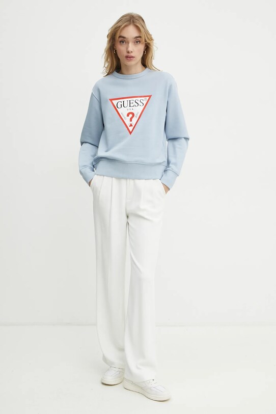 Кофта Guess W2YQ16.KBA11 голубой AW25