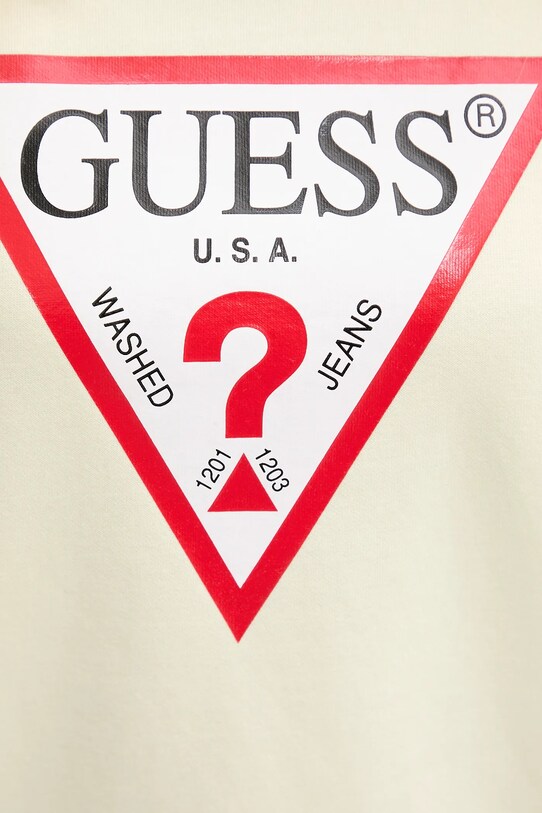 Кофта Guess жовтий W2YQ16.KBA11