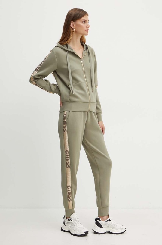 Guess felpa W4YQ22.KBYE2 verde AW24