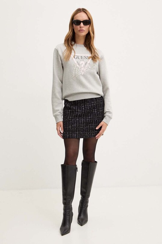 Кофта Guess W4YQ25.KB681 серый AW24