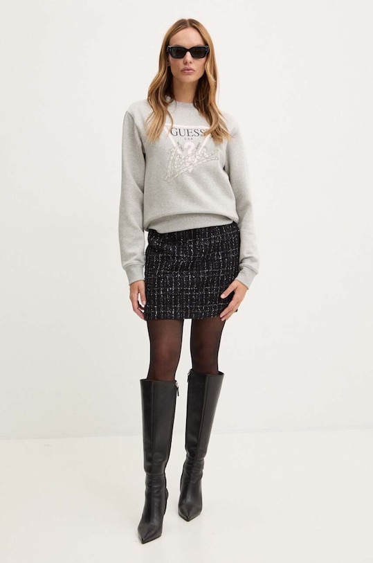 Μπλούζα Guess W4YQ25.KB681 γκρί AW24