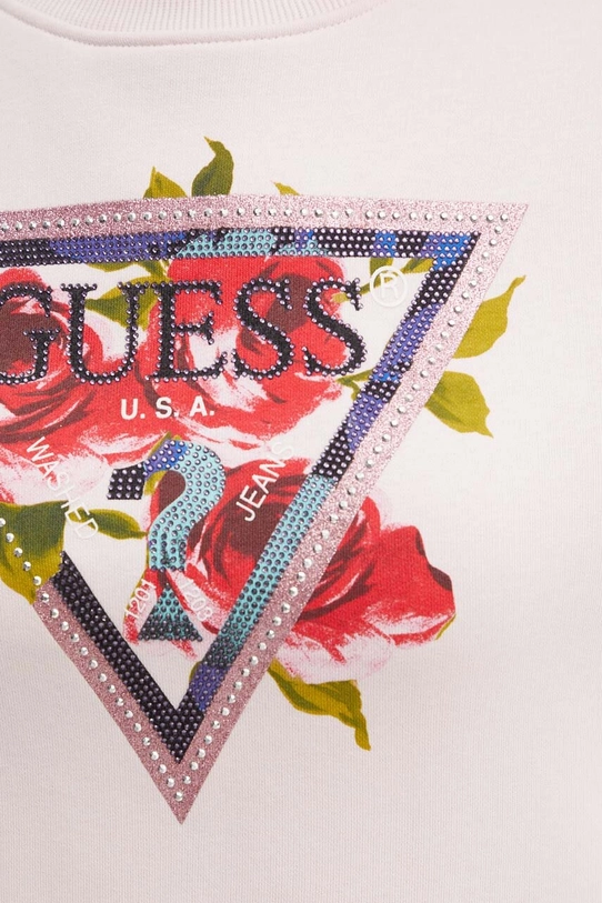 Dukserica Guess ROSES W4YQ26.K9Z21 roza