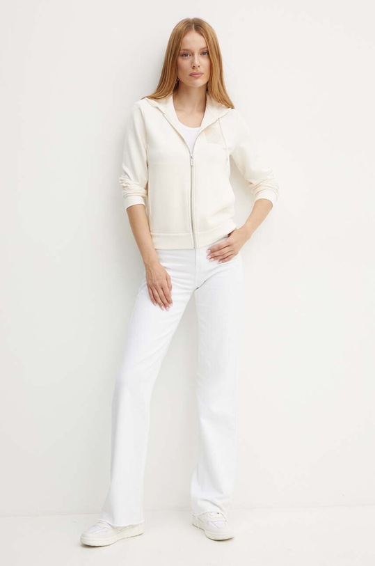 Armani Exchange bluza 6DYM79.YJEGZ beżowy AW24