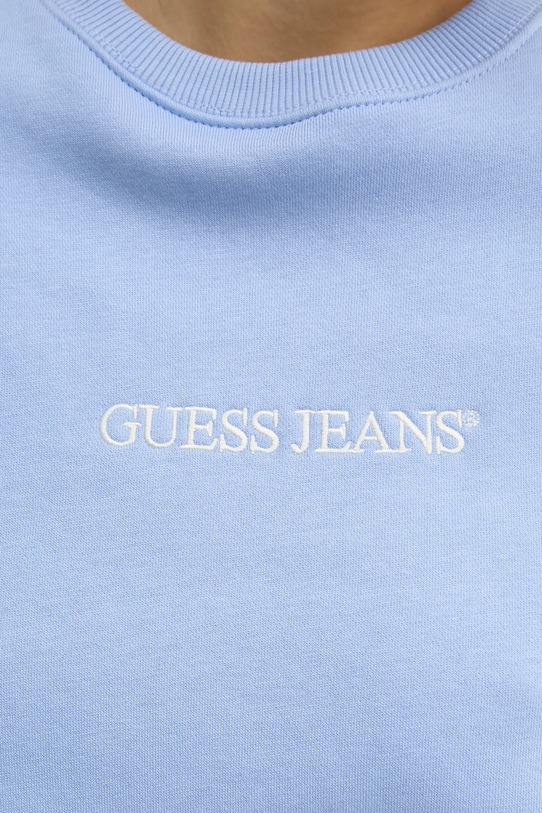 Guess Jeans bluză W4YQ10.KC811 albastru