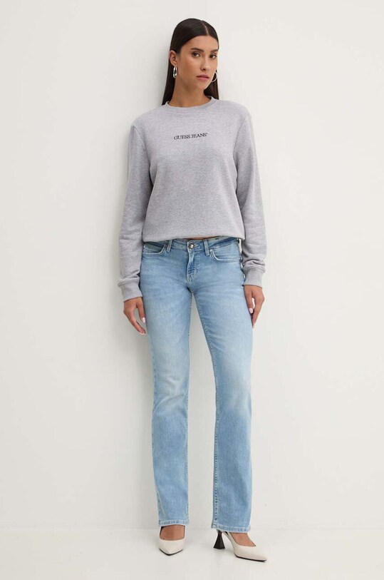 Guess Jeans bluza W4YQ10.KC811 szary AW25