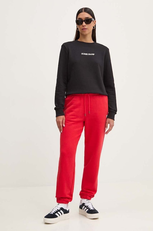 Guess Jeans bluza W4YQ10.KC811 czarny AW25