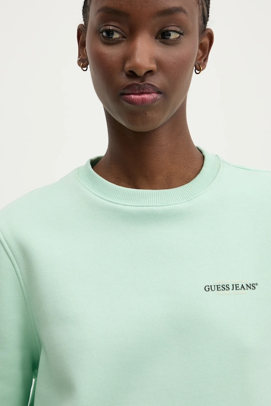 Кофта Guess Jeans зелёный W4YQ07.KC811