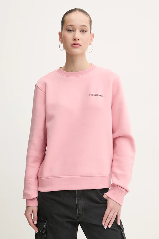 Кофта Guess Jeans інші рожевий W4YQ07.KC811