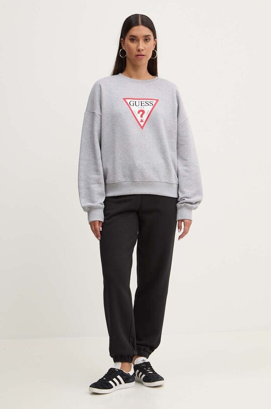 Кофта Guess Jeans W4YQ00.KC811 серый AW24