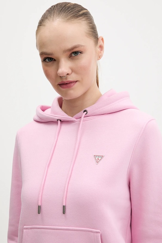 Μπλούζα Guess Jeans ροζ W4YQ04.KC811