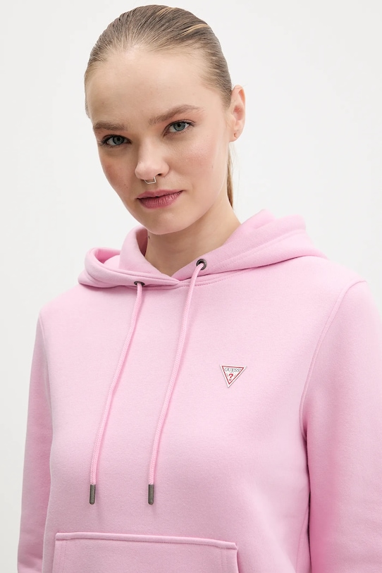 Μπλούζα Guess Jeans ροζ W4YQ04.KC811
