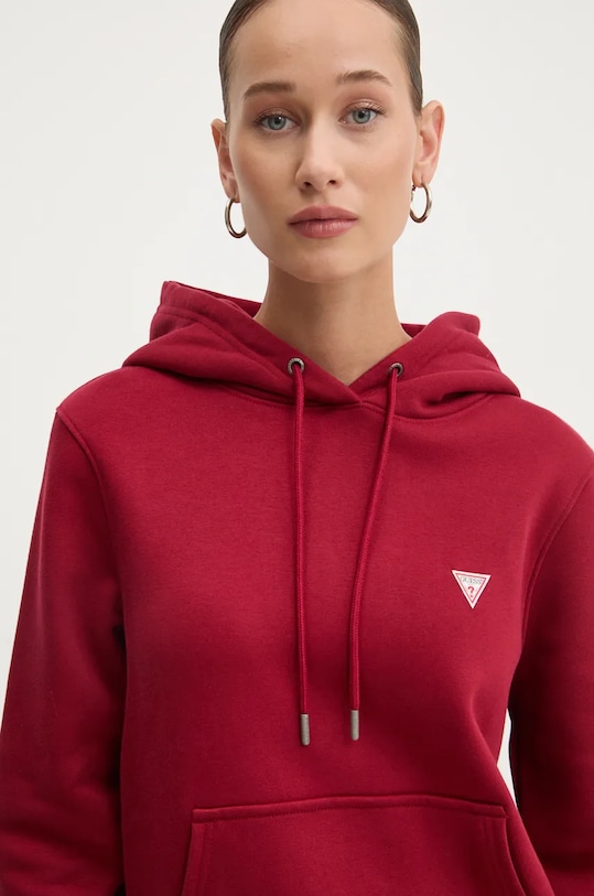 Guess Jeans felpa rosso W4YQ04.KC811