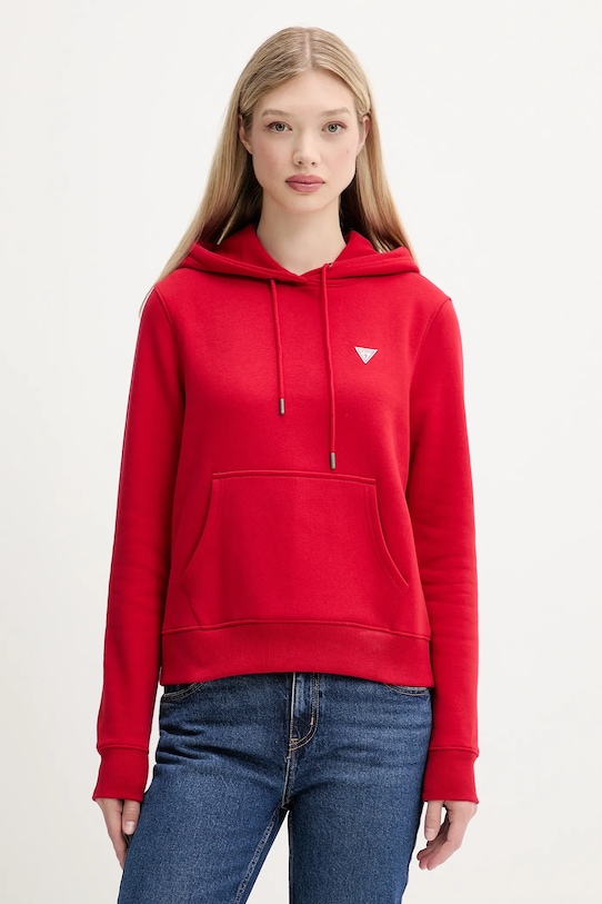 Dukserica Guess Jeans crvena W4YQ04.KC811