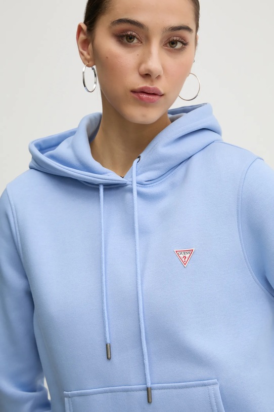 Guess Jeans bluza niebieski W4YQ04.KC811