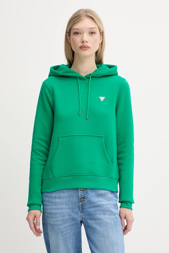 Mikina Guess Jeans zelená W4YQ04.KC811