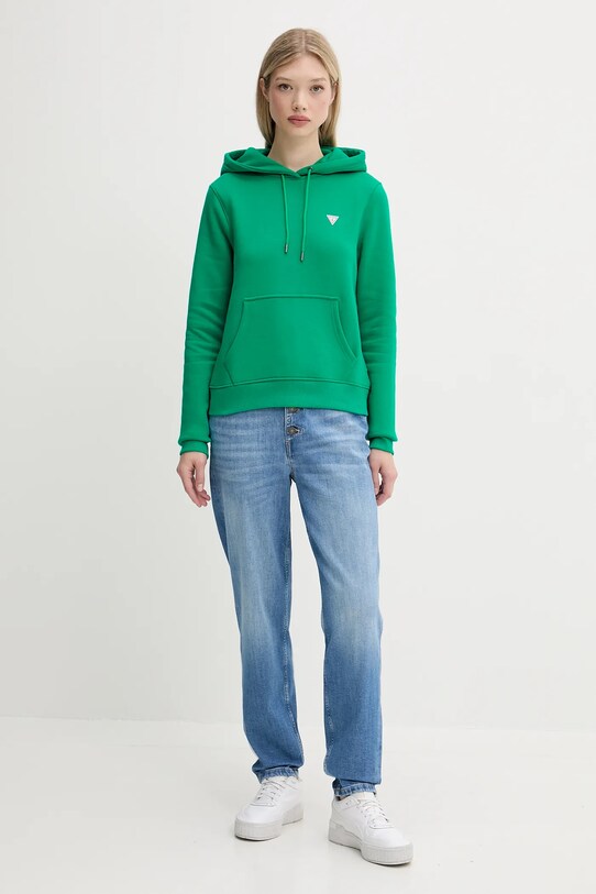 Mikina Guess Jeans W4YQ04.KC811 zelená SS25