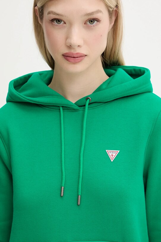 Mikina Guess Jeans zelená W4YQ04.KC811