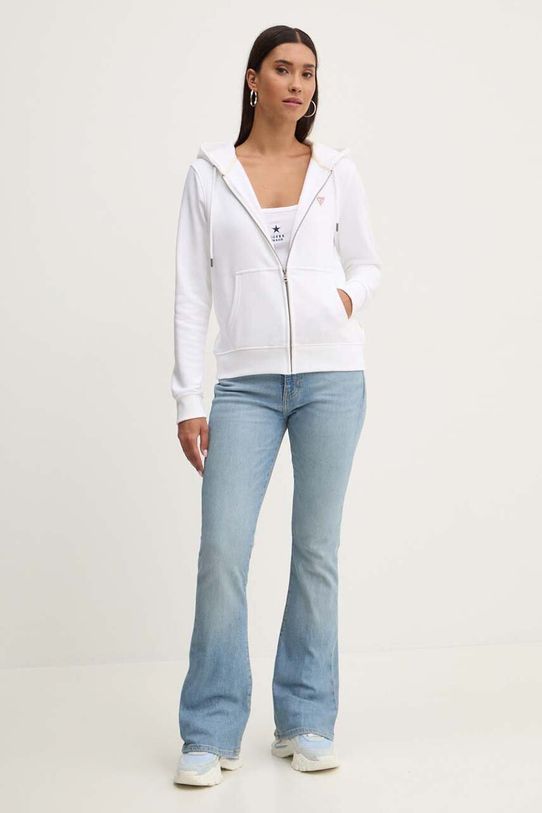 Dukserica Guess Jeans W4YQ03.KC811 bijela SS25