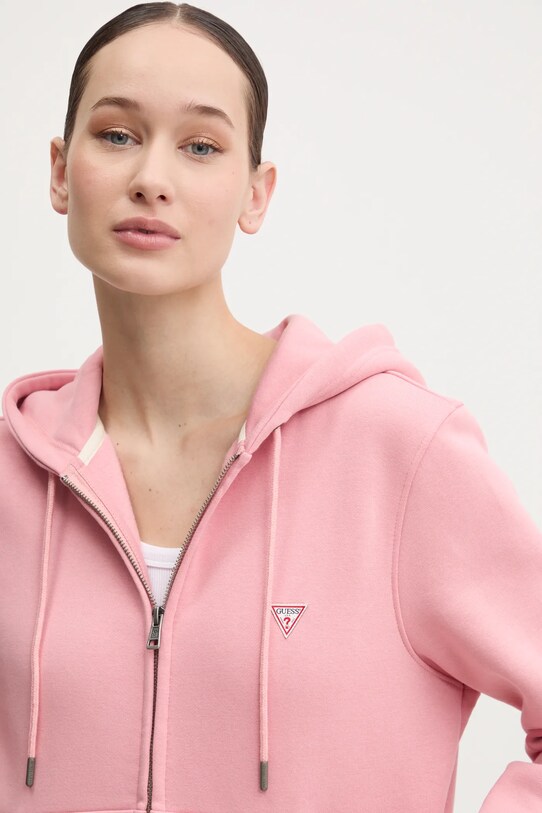 Кофта Guess Jeans розовый W4YQ03.KC811