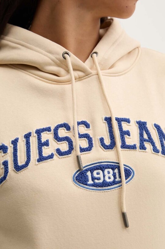 Guess Jeans bluza W4YQ09.KC811 beżowy