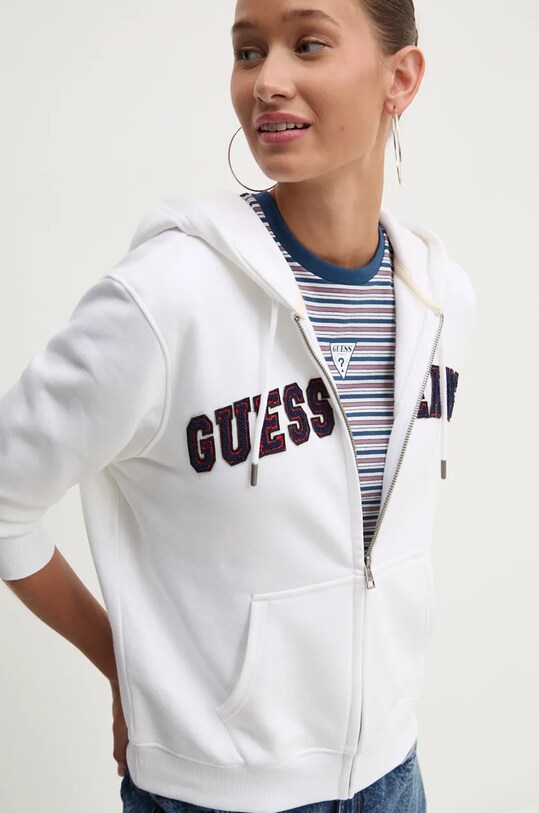 Кофта Guess Jeans белый W4YQ14.KC811