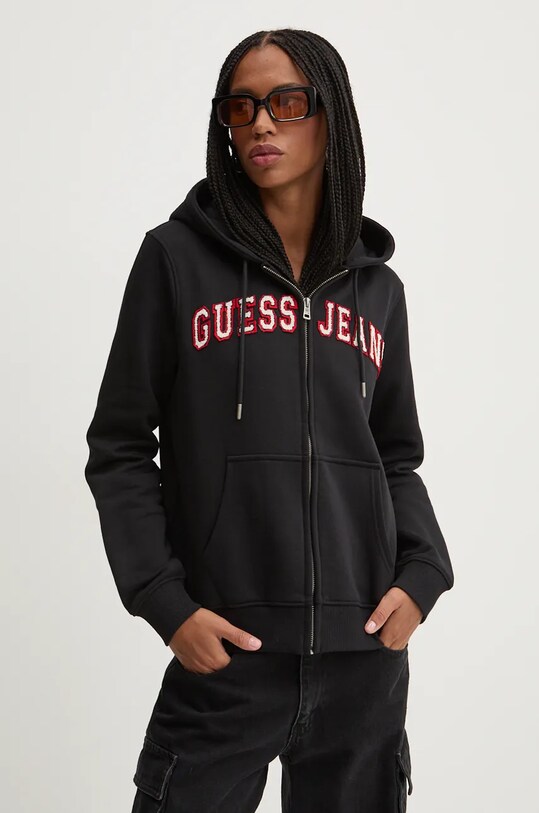 Кофта Guess Jeans остальные чёрный W4YQ14.KC811