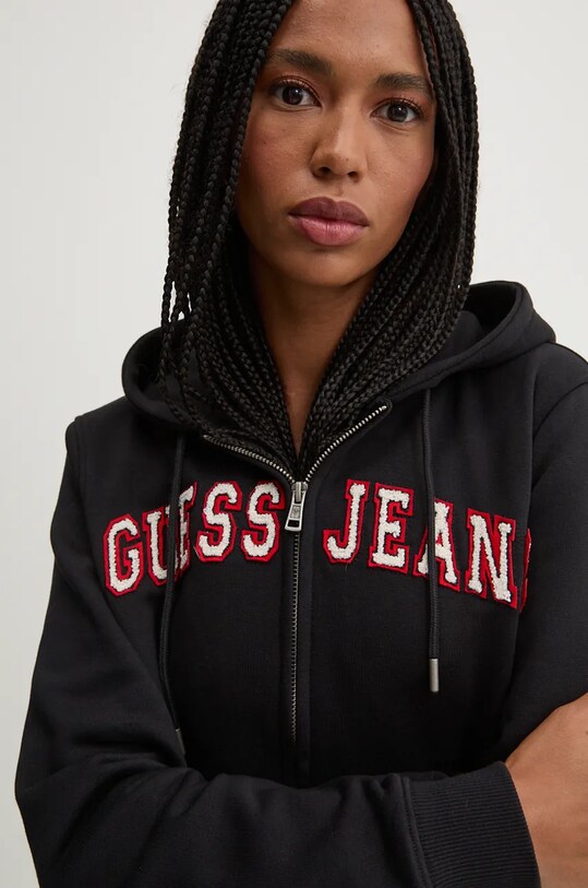 Кофта Guess Jeans чёрный W4YQ14.KC811