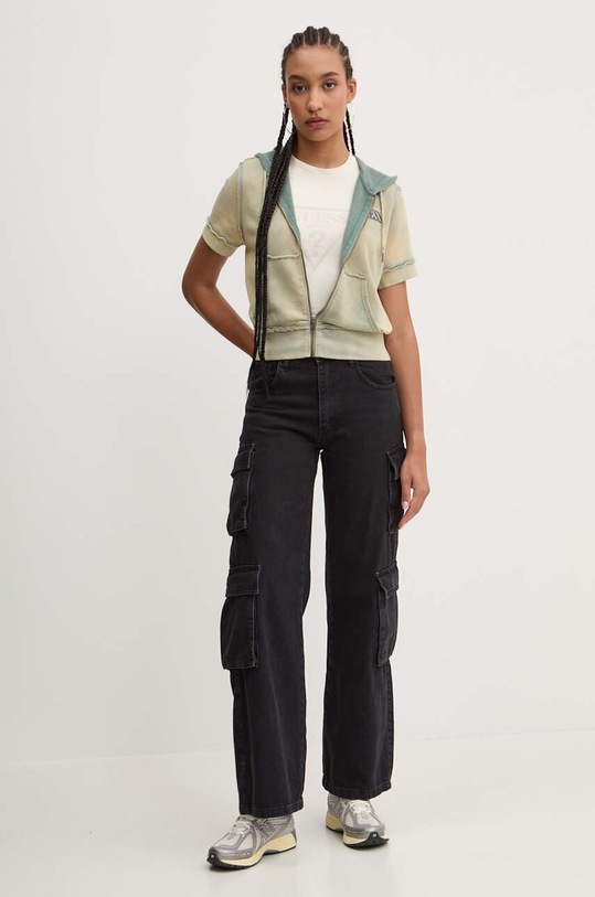 Mikina Guess Originals W4YQ31.KBRL1 béžová AW24