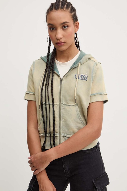 Mikina Guess Originals béžová W4YQ31.KBRL1
