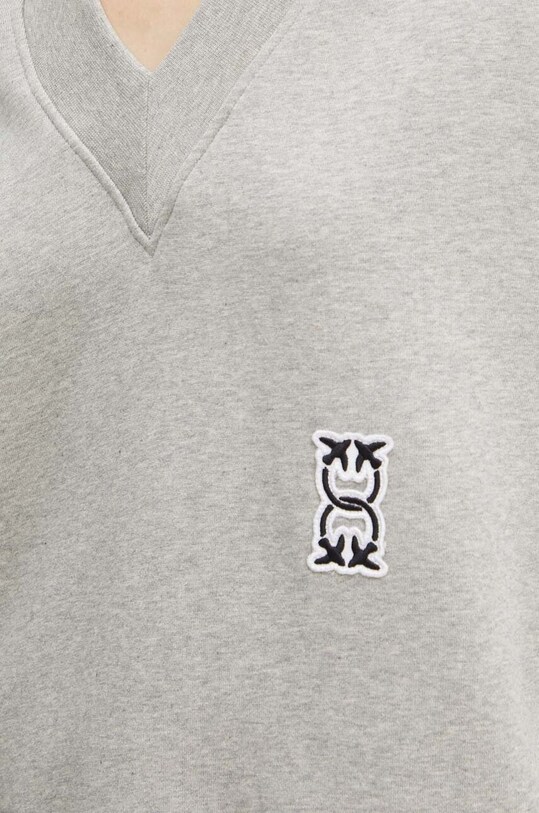 Pinko hanorac de bumbac 103724.A23C gri