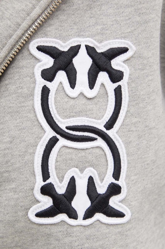 Bavlněná mikina Pinko 103714.A23C šedá