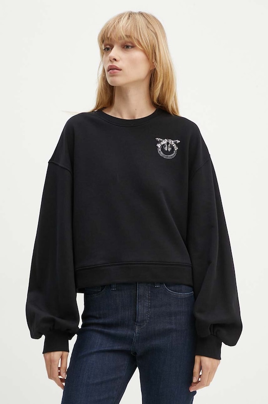 Pinko bluza imprimeu negru 102827.A24F