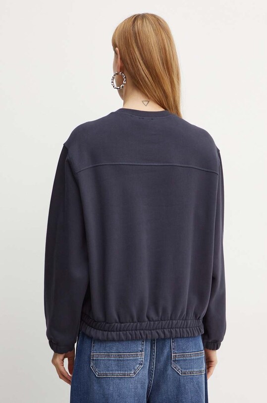 Odzież Pinko bluza bawełniana 103713.A23C granatowy