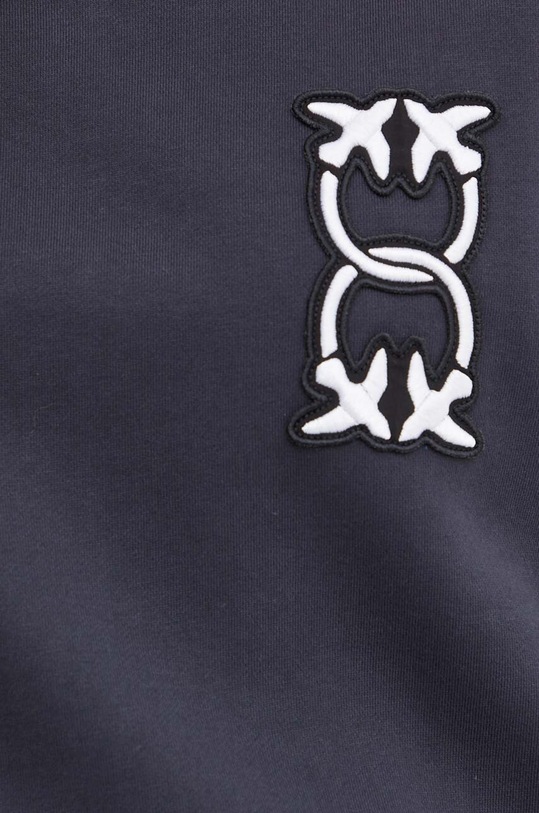 Pinko hanorac de bumbac 103713.A23C bleumarin