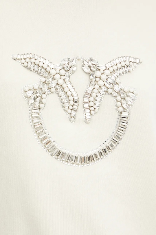 Pamučna dukserica Pinko 100534.A24F bež