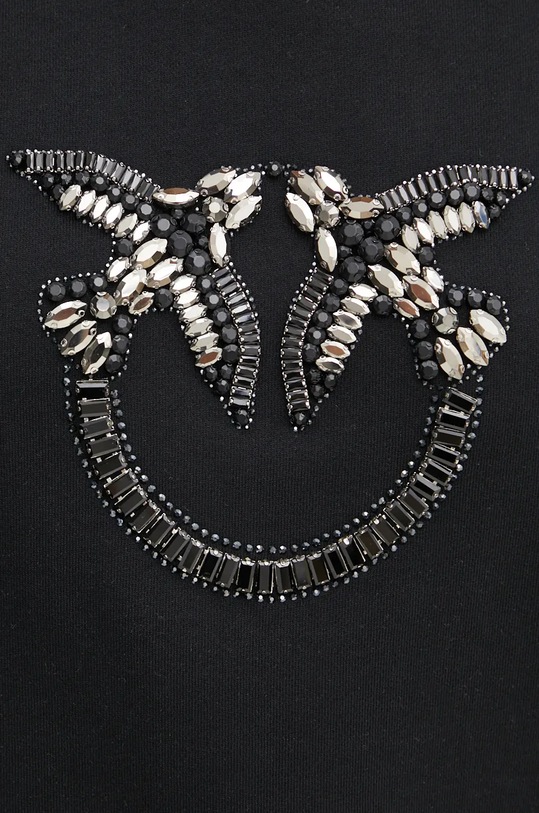 Bavlněná mikina Pinko 100534.A24F černá